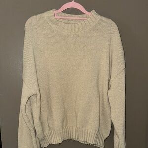 Cozy Cream Knit Sweater
